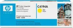 HP C4194A Yellow Original Toner Cartridge - LaserJet 4500/4550 (B)