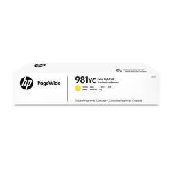 HP L0R19YC (981YC) Yellow Original Cartridge Extra High Yield - PageWide 556dn / MFP586z