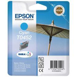 Epson C13T04524020 (T0452) Cyan Original Ink - Stylus C64 (C)