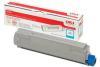 OKI 43487711 Cyan Original Toner - C8600 / C8800