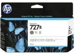 HP 727B (3WX15A) Gray Original Cartridge - DesignJet T1500 (Ex)
