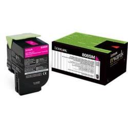 Lexmark 80C8SM0 (808SM) Magenta Original Toner - CX310 / CX410
