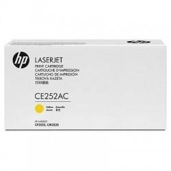HP CE252AC (504A) Yellow Original Toner - CP3525 / CM3530