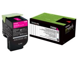 Lexmark 70C80M0 (708M) Magenta Original Toner - CS310 / CS410