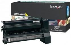 Lexmark C780A1YG Yellow Original Toner - C780 / C782
