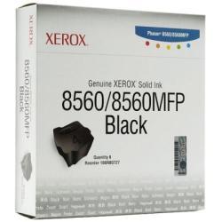 Xerox 108R00727 Black Solid Ink Toner Pack 6 - Phaser 8560