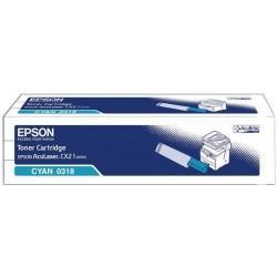 Epson CX21 S050318 Cyan Original Toner Cartridge