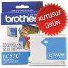 Brother LC51C Cyan Original Cartridge - DCP-130C (U)