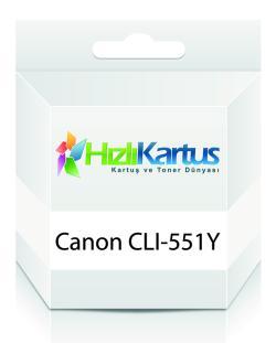 Canon CLI-551Y (6511B001) Yellow Compatible Cartridge - MG5450 / MG6350