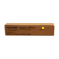 Toshiba T-FC65D-Y Yellow Original Toner - E-Studio 5540c