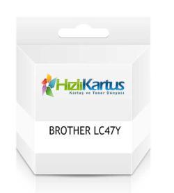 Brother LC47Y Yellow Compatible Cartridge - DCP-110C / DCP-115C