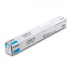 Canon C-EXV51L (0485C002) Cyan Original Toner Cartridge - IR-C5535i / IR-C5540i