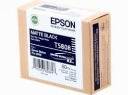 Epson C13T580800 (T5808) Matte Black Original Ink Cartridge - Stylus Pro 3800 (Ex)