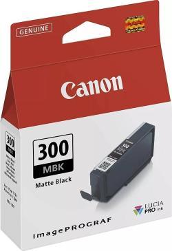 Canon PFI-300MBK (4192C001) Matte Black Original Cartridge - PRO-300
