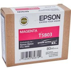 Epson C13T580300 (T5803) Magenta Original Ink - Stylus Pro 3800 (Without Box)