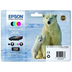 Epson C13T263640 (26XL) Multipack 4-pack Original Set Cartridge - XP-600 (Ex)