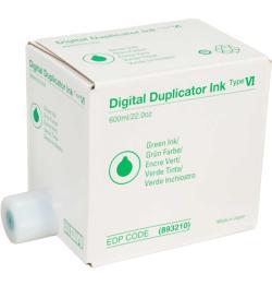 Ricoh Type VI 893210 Green Original Ink - JP4500 / DX4542