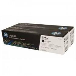 HP CE310AD (126A) Black Original Toner Pack 2 - LaserJet CP1025