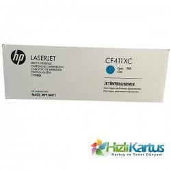 HP CF411XC (410X) Cyan Original Toner High Capacity- M452dn / M477dw (Damaged Box)