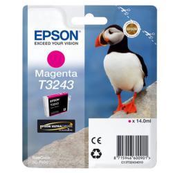 Epson C13T32434010 (T3243) Magenta Original Cartridge - SC-P400 (Ex)