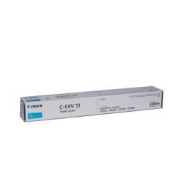 Canon C-EXV51 (0482C002) Cyan Original Toner Cartridge - IR-C5535i / IR-C5540i