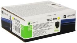 Lexmark 74C2SY0 Yellow Original Toner - CS720 / CX725 (U)