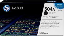 HP CE250A (504A) Black Original Toner - CP3525 / CM3530