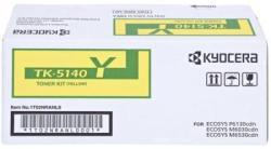 Kyocera TK-5140Y (1T02NRANL0) Yellow Original Toner - M6030cdn / M6530cdn (Without Box)