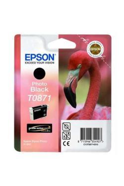Epson C13T08714020 (T0871) Photo Black Original Ink - Photo R1900 (Ex)