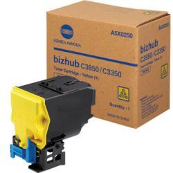 Konica Minolta TNP-48Y (A5X0230) Yellow Original Toner - C3850 / C3350