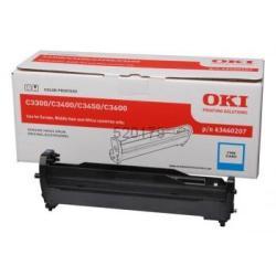OKI 43460207 Blue Original Drum Unit - C3300/ C3400