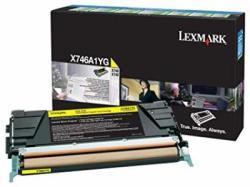 Lexmark X746A1YG Yellow Original Toner - X746 / X748