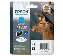 Epson C13T13024020 (T1302) Cyan Original Ink Cartridge (Ex)