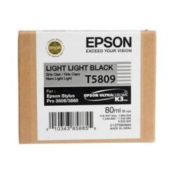 Epson C13T580900 (T5809) Double Light Black Original Cartridge - Stylus Pro 3800 (Ex)