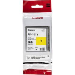 Canon PFI-101Y Yellow Original Cartridge - IPF6000s / IPF5000 (Ex)