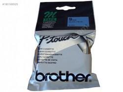 Brother M-K521 Black P-Touch Label 9mm On Blue - PT-55 / PT-60 / PT-80