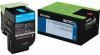 Lexmark 80C1XC0 Blue Original Toner High Yield - CX510