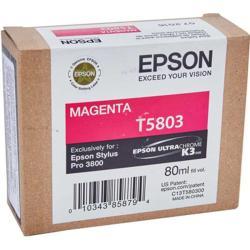 Epson C13T580300 (T5803) Magenta Original Ink - Stylus Pro 3800 (Ex)
