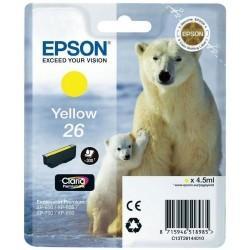 Epson C13T261440 (26) Yellow Original Ink - XP-600 (U)