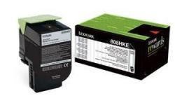 Lexmark 80C8HKE (808HKE) Black Original Toner - CX410 / CX510