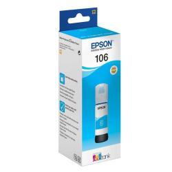Epson C13T00R240 (106) Cyan Original Ink Cartridge - ET-7700 (Ex)