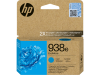 HP 4S6X9PE (938E) Cyan Original Cartridge - Pro 9720