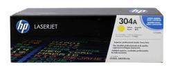 HP CC532A (304A) Yellow Original Toner Cartridge - LaserJet CP2025n (B)