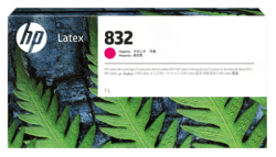 HP 4UV77A (832) Magenta Original Latex Cartridge - Lateks 700W (Ex)
