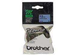 Brother M-K531 Black P-Touch Label on Blue - PT-55 / PT-60 / PT-80