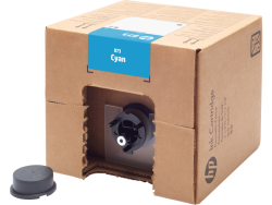 HP 4UV39A (873Y) Cyan Original Latex Cartridge - Latex 800 (Ex)