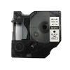 Dymo D1 45013 Black On White Compatible Label Strip 12mm x 7m