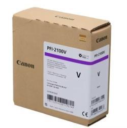 Canon PFI-2100V (5274C001) Purple Original Cartridge - GP-2000 / GP-4000 (Ex)