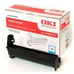 OKI 43381723 Blue Original Drum Unit - C5800 / C5900