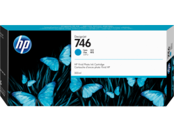 HP P2V80A (746) Cyan Original Cartridge - DesignJet Z6 / Z9+dr